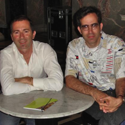 With Albert Cohen, Kunsthistorisches Museum, Vienna, September 2006