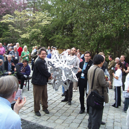 Sculpture Construction in the Gathering for Gardner 8 meeting, Atlanta, March 2008