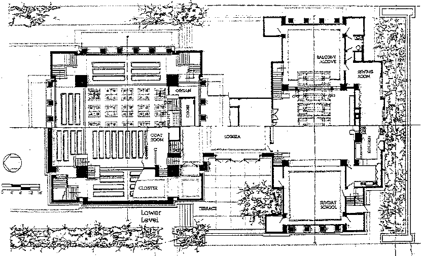 The Creative Drive in Architecture: Frank Lloyd Wright's Unity Temple