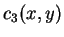 $ c_3(x,y)$